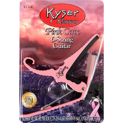 Kyser 통기타 카포 핑크(KG6K)