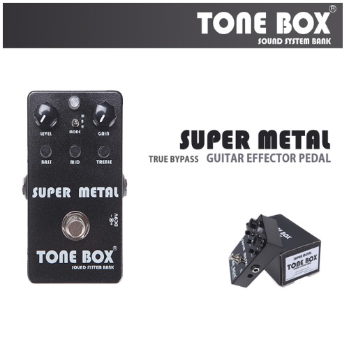 TONE BOX Super Metal 슈퍼메탈 하이게인 디스토션  