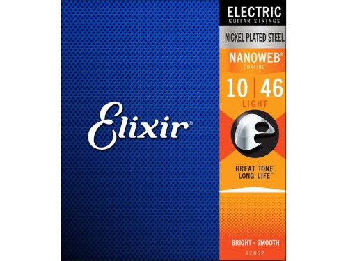 Elixir Electric NANOWEB Light 12052 [010-046] 엘릭서 나노웹 일렉줄